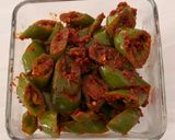 A picture of step 5 of Green Chilli Pickle (Quick Version).