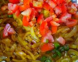 A picture of step 3 of Masala Soya Chunk.