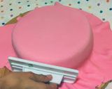Foto del paso 13 de la receta: Torta con Fondant para una personita especial ❤