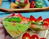 Foto langkah ke 4 dari resep Dessert vla alpukat biskuit.
