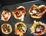 A picture of step 5 of Pizza cups.