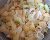 Foto del paso 3 de la receta: Crema de poro y papa fácil