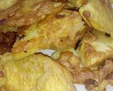 A picture of step 7 of Yam pakora.