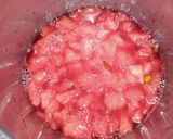A picture of step 3 of Watermelon Roohafza.