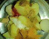जीरा आलू (Jeera aloo recipe in hindi) रेसिपी चरण 2 फोटो