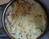 Foto del paso 3 de la receta: Tarta de cebollas y queso con masa de harina de maíz🌽