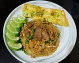 Foto langkah ke 5 dari resep Nasi Goreng Daging Sapi.