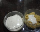 A picture of step 4 of Cheesy surti locho shots.