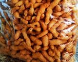 A picture of step 1 of Dahi Chana Chat.
