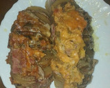 Foto del paso 3 de la receta: Patatas asadas rellenas de beicon y queso en la olla GM g