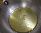 A picture of step 2 of Khatta meetha gajar.