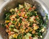 A picture of step 4 of Couscous Veg Salad.