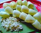 Foto langkah ke 2 dari resep 92. Stuffed Hot Peppers Gaya Ndi.