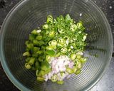 A picture of step 1 of Hung Curd Vegetable Dip.