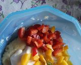 A picture of step 3 of Potato mix bell pepper crispy cheese balls.
