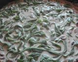 Foto del paso 7 de la receta Tallarines de espinacas (masa) con gambas y champiñones