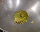 A picture of step 2 of Aachari karela.
