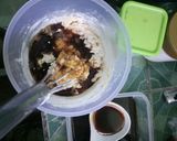 Foto langkah ke 2 dari resep Bolu kukus merah simpel no mixer.