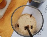 Foto del paso 5 de la receta: Postrecito de ricota o requesón con polen corbicular y miel de abejas 🐝🍯más nueces en solo un minuto