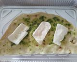A picture of step 4 of Lasagne di pane caraseau e pesto di basilico.