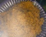 A picture of step 5 of My Local palm rice and beans concentrate 😁.