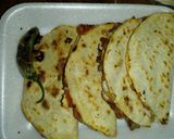 A picture of step 5 of Smoked Marlin or Tuna Quesadillas.