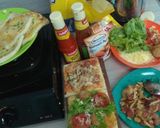 Foto langkah ke 5 dari resep Roti John roti Tawar.