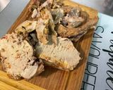 Une image de l'étape 4 de Effiloché de porc aux pommes de terre, champignons et coriandre.