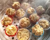 Foto langkah ke 4 dari resep Bolu pisang mekar tanpa telur.