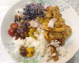 Foto del paso 6 de la receta: Ensalada de arroz con pollo (heura) vegana