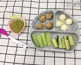 Hình bước làm 4 của món THỊT VIÊN NẤM MIX NGÔ HẤP (blw)