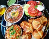 A picture of step 8 of Dal Baati.