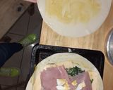 Foto del paso 6 de la receta: Tarta de espinaca con jamón, queso y huevo