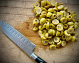 Foto del paso 1 de la receta: Gnocchi de arroz con aceitunas en salsa de anchoas y limón