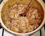 Bakonyi tokány gazdagon (zöld borsóval és gombával) recept fázis 2 fotója