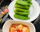 Hình bước làm 1 của món Mâm cơm chay