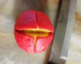 A picture of step 6 of Flower Balushahi.