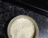 A picture of step 1 of Urad dal uttapam.