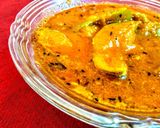 A picture of step 5 of Bedmi puri masaledar spicy aloo.