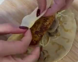 Foto del paso 8 de la receta: Crepes salados rellenos en freidora de aire