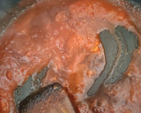 Foto del paso 6 de la receta: Arroz con Rape y Langostino Tigre a la Paella Terminado en el Horno