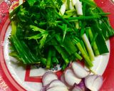 Hình bước làm 3 của món Mướp Xào chay