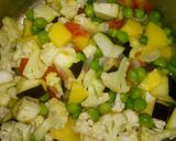 मिक्स सब्जी (Mix Sabji recipe in Hindi) रेसिपी चरण 2 फोटो