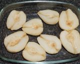 A picture of step 1 of Poached Pears in Wine.