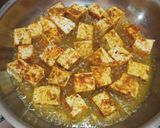 A picture of step 1 of Paneer tikka masala.