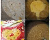 A picture of step 4 of Masala oats.