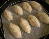 A picture of step 5 of Shrimp Steamed Dumplings with Maroni Noodles (No Wrapper).