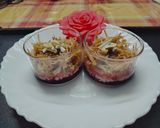 A picture of step 3 of #NVM#Northindian#Layered seviyan.