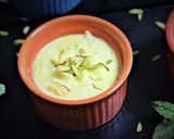A picture of step 3 of Raw Papaya Kheer.