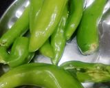 A picture of step 1 of Potato Stuffed Chilli Pepper.